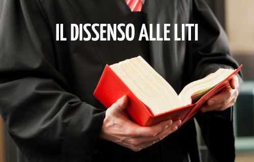 Il dissenso alle liti
